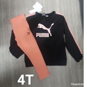 Girls Puma set Size 4t